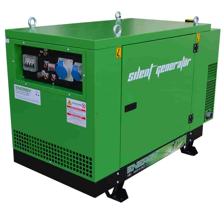 Stromaggregat Energy EY-5MDE-S 3000 U/min mit Elektrostart und Schallverhaubung