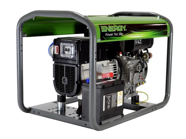 Stromerzeuger Diesel 7kVA 230V 50Hz, 3000 U/Min
Dieselmotor Yanmar L100(Stage V), Elektrostart, 4,5 Liter Tank
LINZ Generator mit AVR Regelung
offene Version, Schaltkasten Manuell, Steckdosen CEE 230V 32A 2P+T, CEE 230V 16A 2P+T